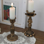 AuricGlow – Rustic Candle Holder with Elegant Luxury for a Timeless Look