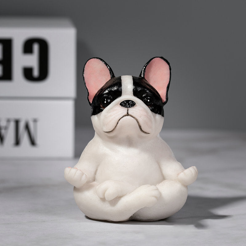 Yoga French Bulldog Ornament Decoration