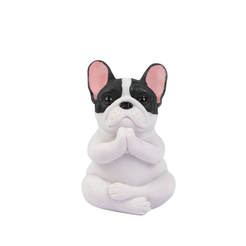 Yoga French Bulldog Ornament Decoration