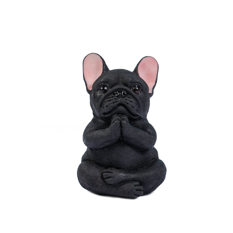 Yoga French Bulldog Ornament Decoration