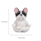 Yoga French Bulldog Ornament Decoration