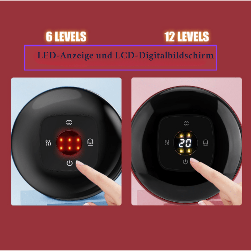 Electric cupping set for cellulite treatment & muscle relaxation