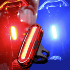 Rechargeable safety light with 240° viewing angle