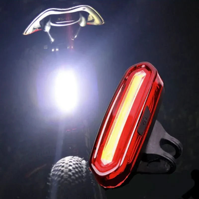 Rechargeable safety light with 240° viewing angle