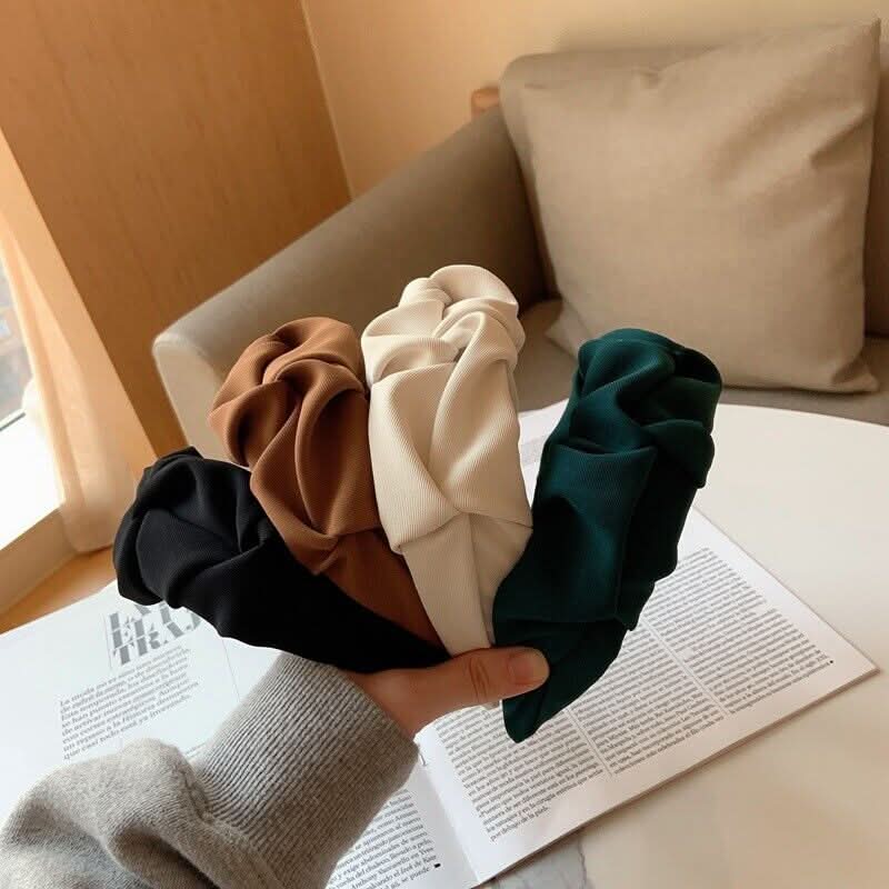 Freya Wide Headband for Women – Soft, Stylish, 10 Colors