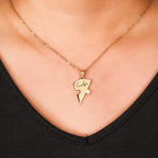 Personalized Family Heart Puzzle Necklace
