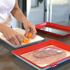 Fresh container with airtight closure – Stackable storage tray