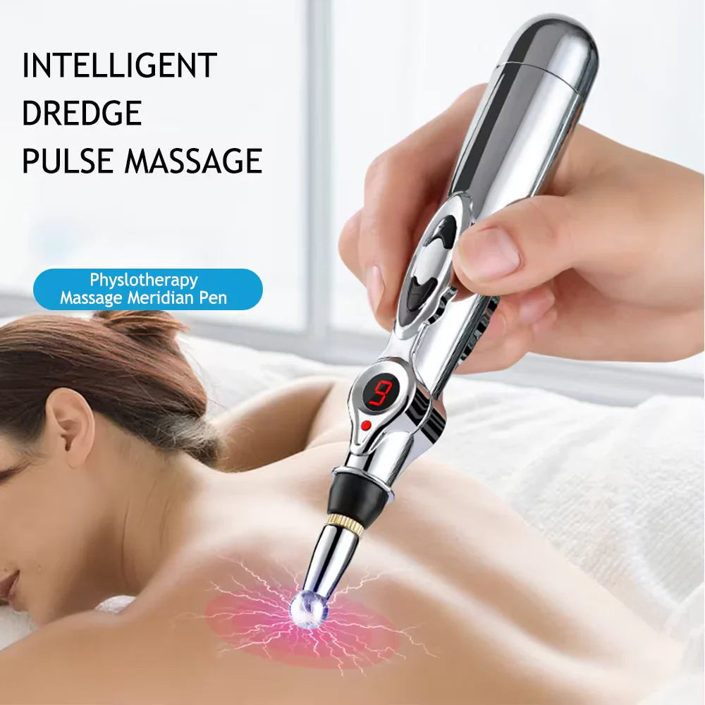 Electronic Acupuncture Pen | Meridian Massage Device for Pain Relief