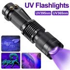 UV Flashlight for Urine and Stains