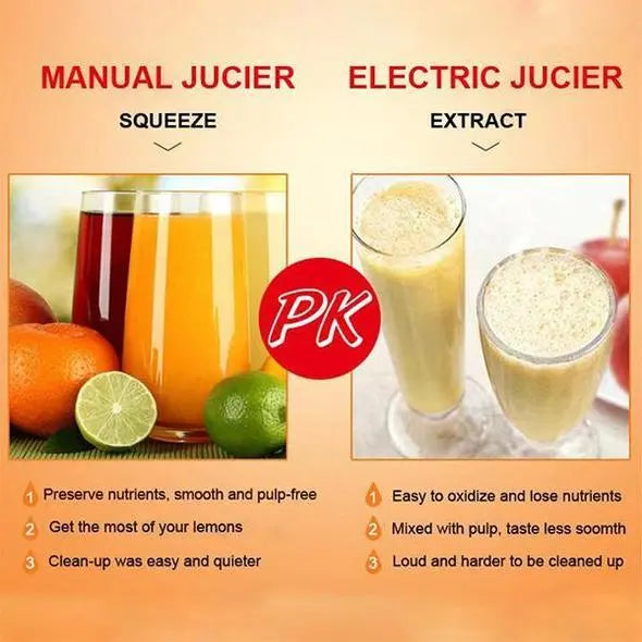 Fruit juice presses made of aluminum alloy for maximum juice extraction