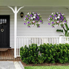 Spring-like Artificial Petunias made of Silk