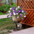 Spring-like Artificial Petunias made of Silk