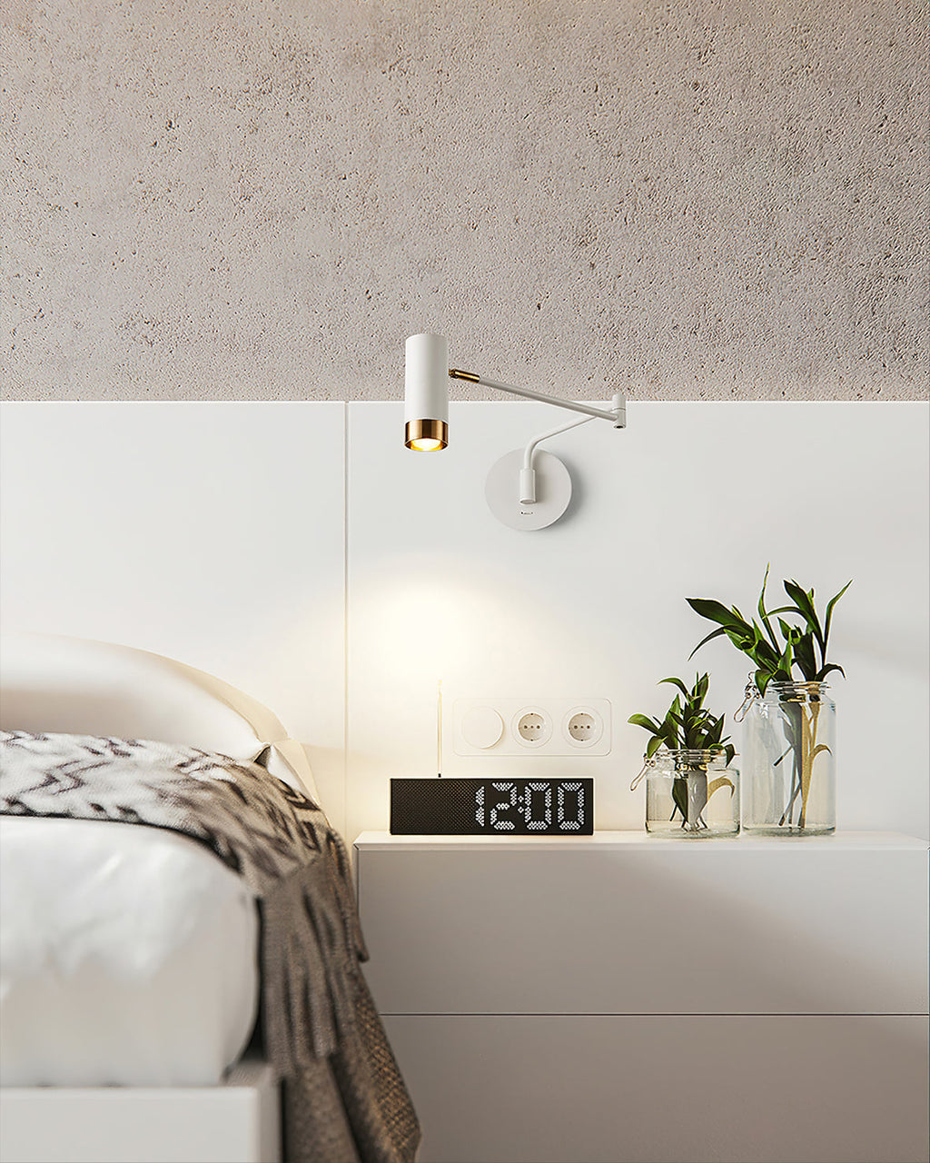 FlexiLume – Adjustable Arm Wall Light for Versatile Illumination
