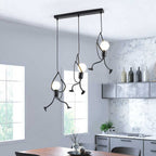 Designer wall lamp in industrial style for living room and office