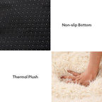 Alpaca-shaped, fluffy, warm, detachable dog and cat bed