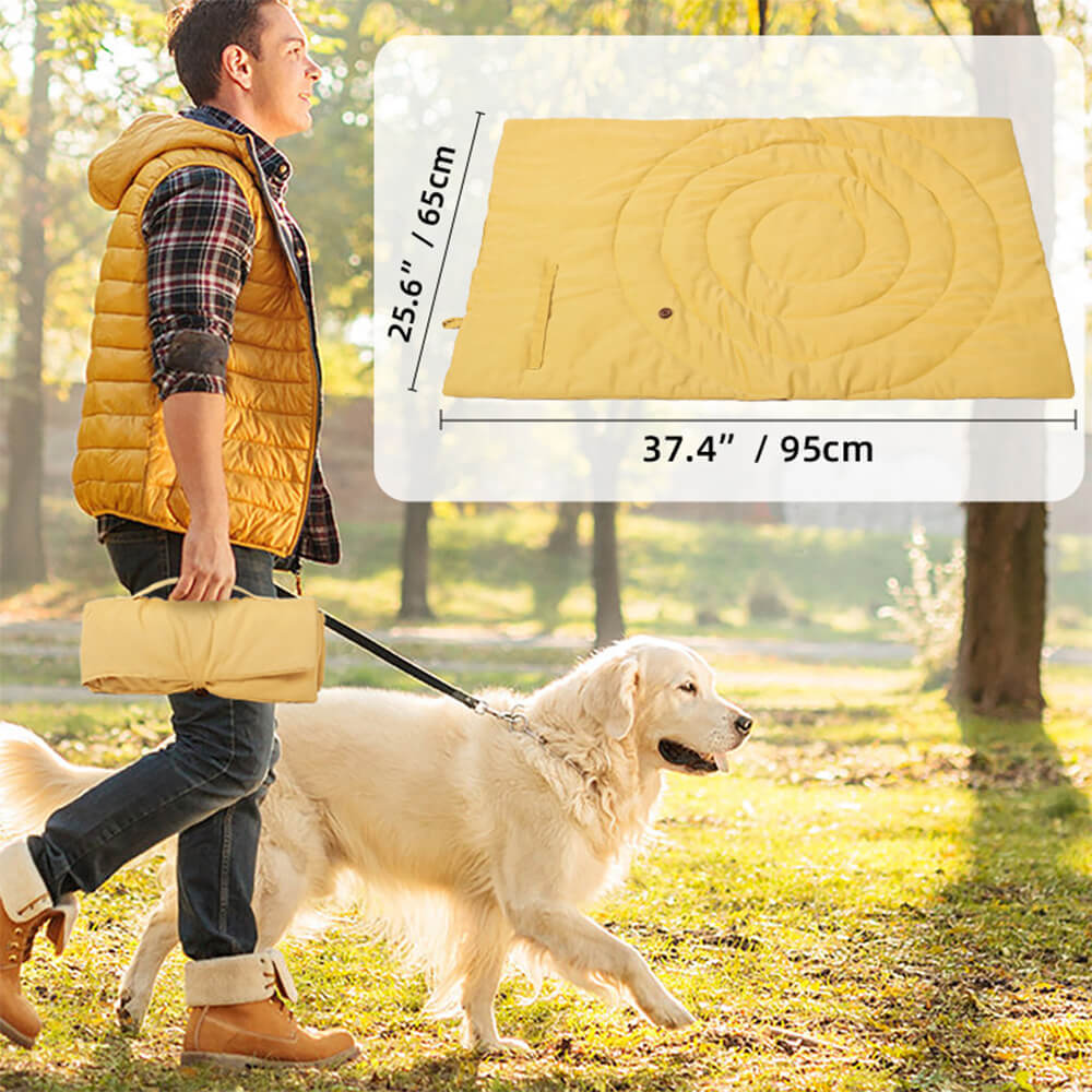 Folding Waterproof Portable Dog Car Seat Mat Dog Camping Mat