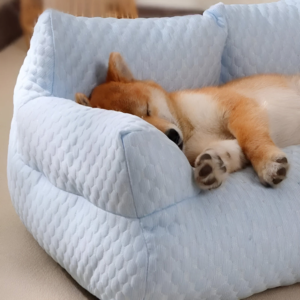 Washable Plush Cushion Bed for Pets - CozyPaws