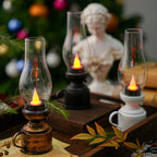 Led Vintage Kerosene Lamp, Electronic Swinging Candle