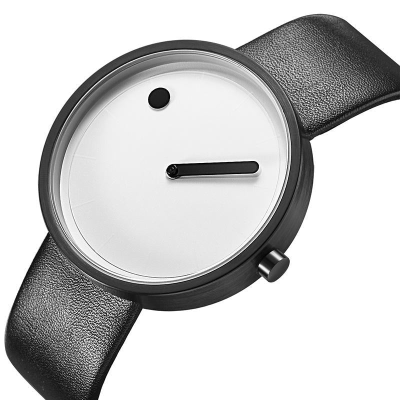 IcoolGadgets Quartz watch men Luxury Casual Black Japan quartz watch Simple Designer Fashion clock male