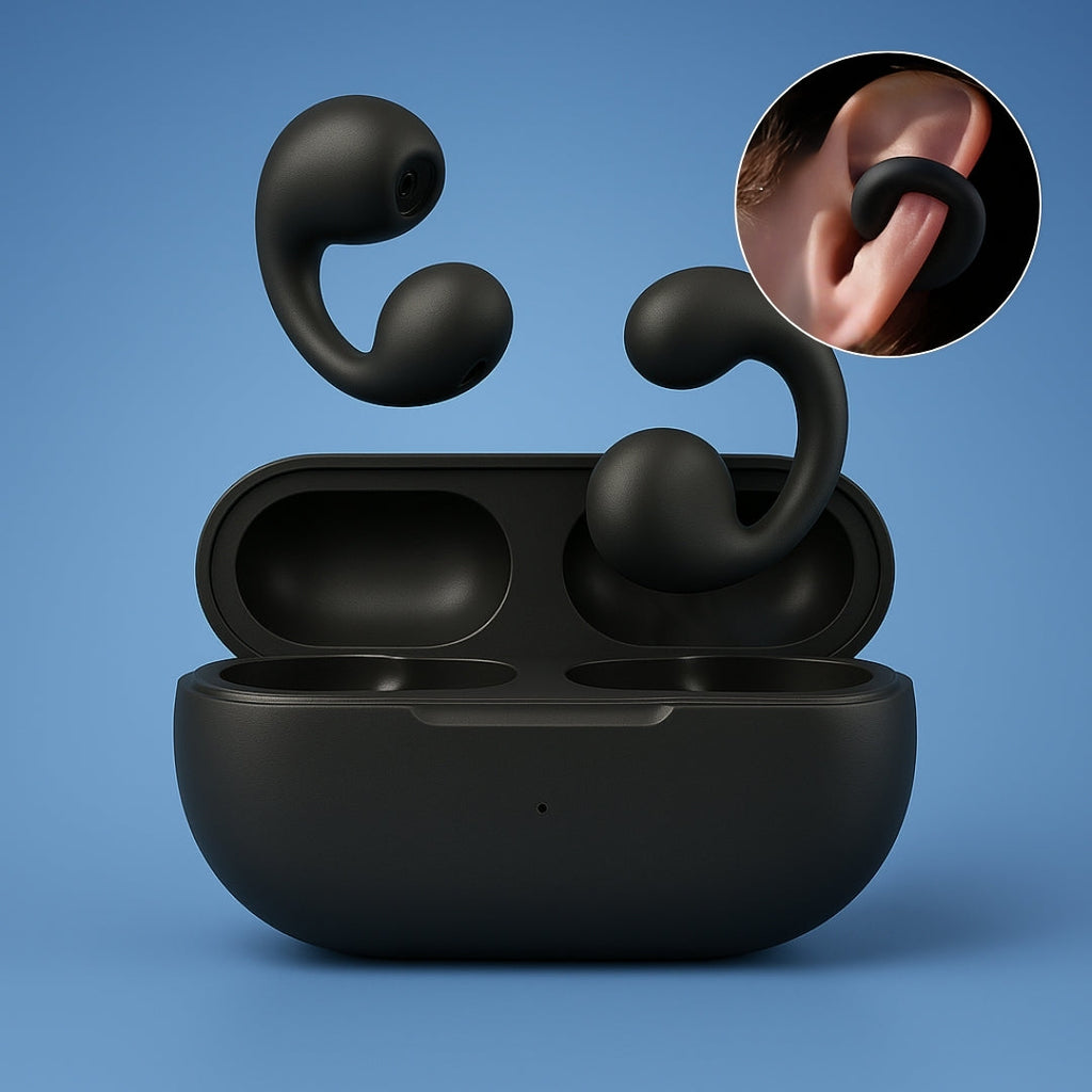 SoundStride | Bone Conduction Headphones – Open-Ear Safety – Sweatproof & Wireless – For Running & Gym