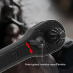 Ratchet for drill chuck 2 in 1