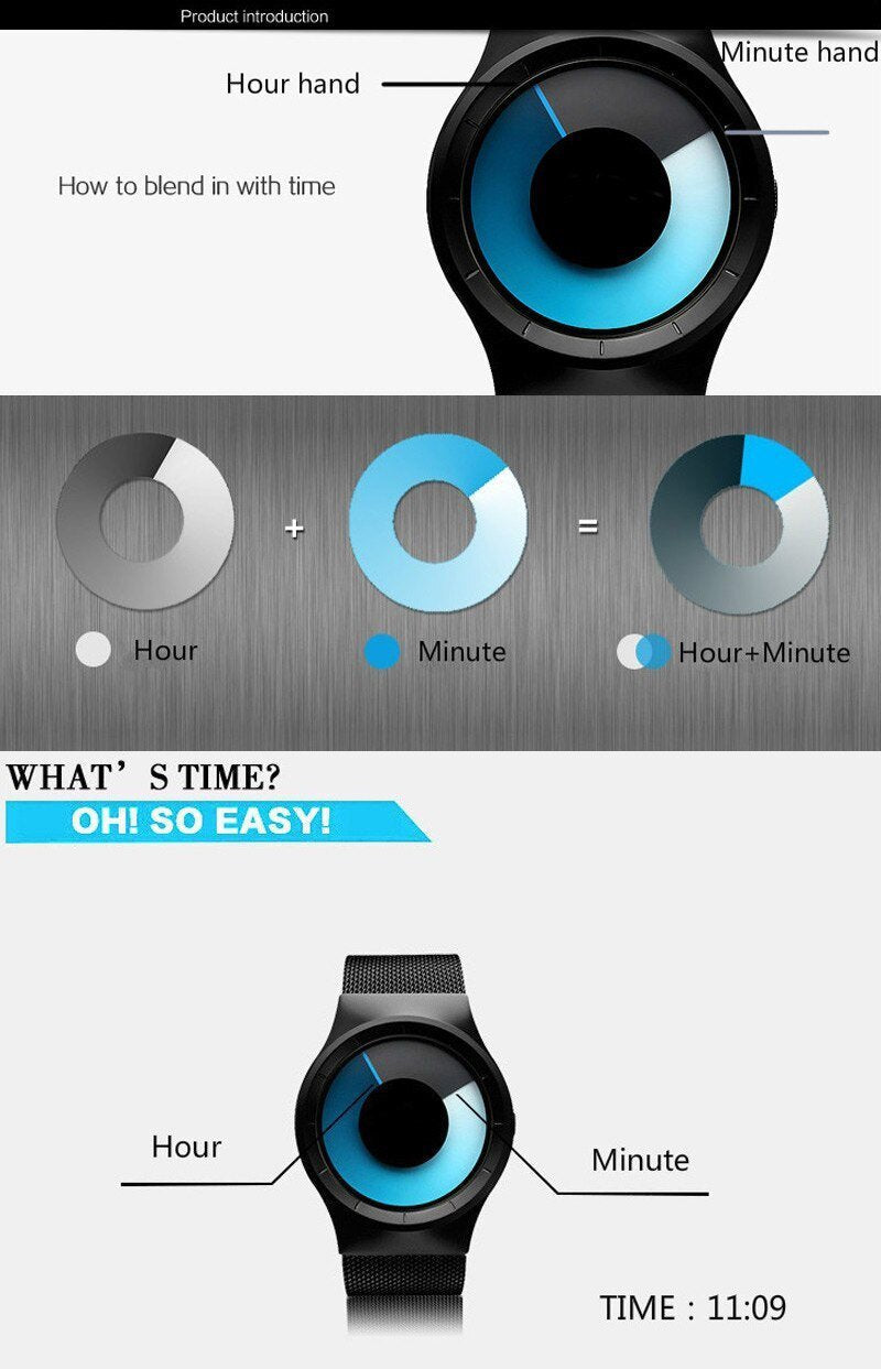 IcoolGadgets 2019 New Women Watches Quartz Clock woman Top Luxury Brand Fashion Casual Ladies Creative Wristwatch Gold Steel Mesh Band