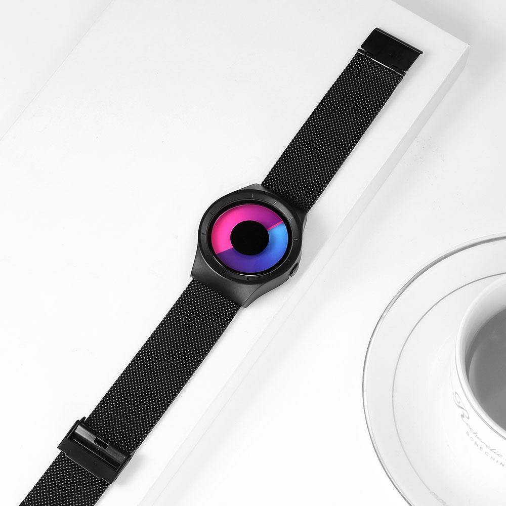 IcoolGadgets 2019 New Women Watches Quartz Clock woman Top Luxury Brand Fashion Casual Ladies Creative Wristwatch Gold Steel Mesh Band
