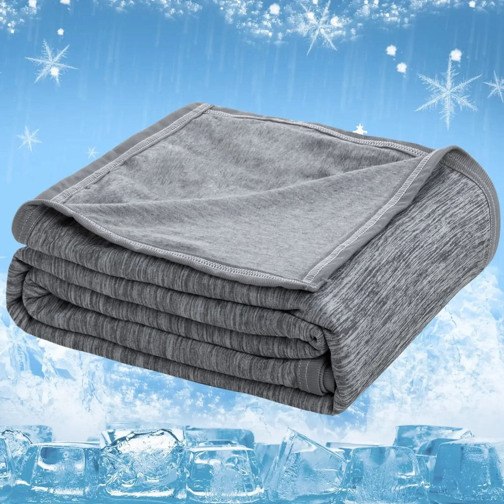 Lightweight Cooling Blanket with Breathable Comfort Layer