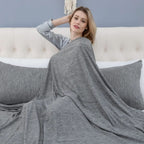 Lightweight Cooling Blanket with Breathable Comfort Layer