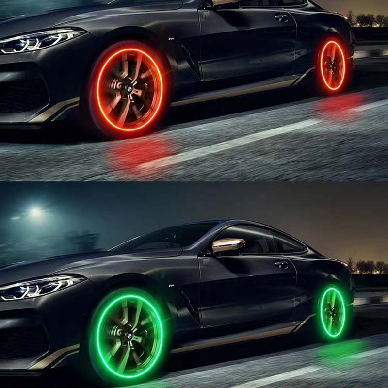 Bright LED Valve Caps for a Stylish Look