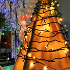 10–20 m LED string lights for festive garden glow outdoors