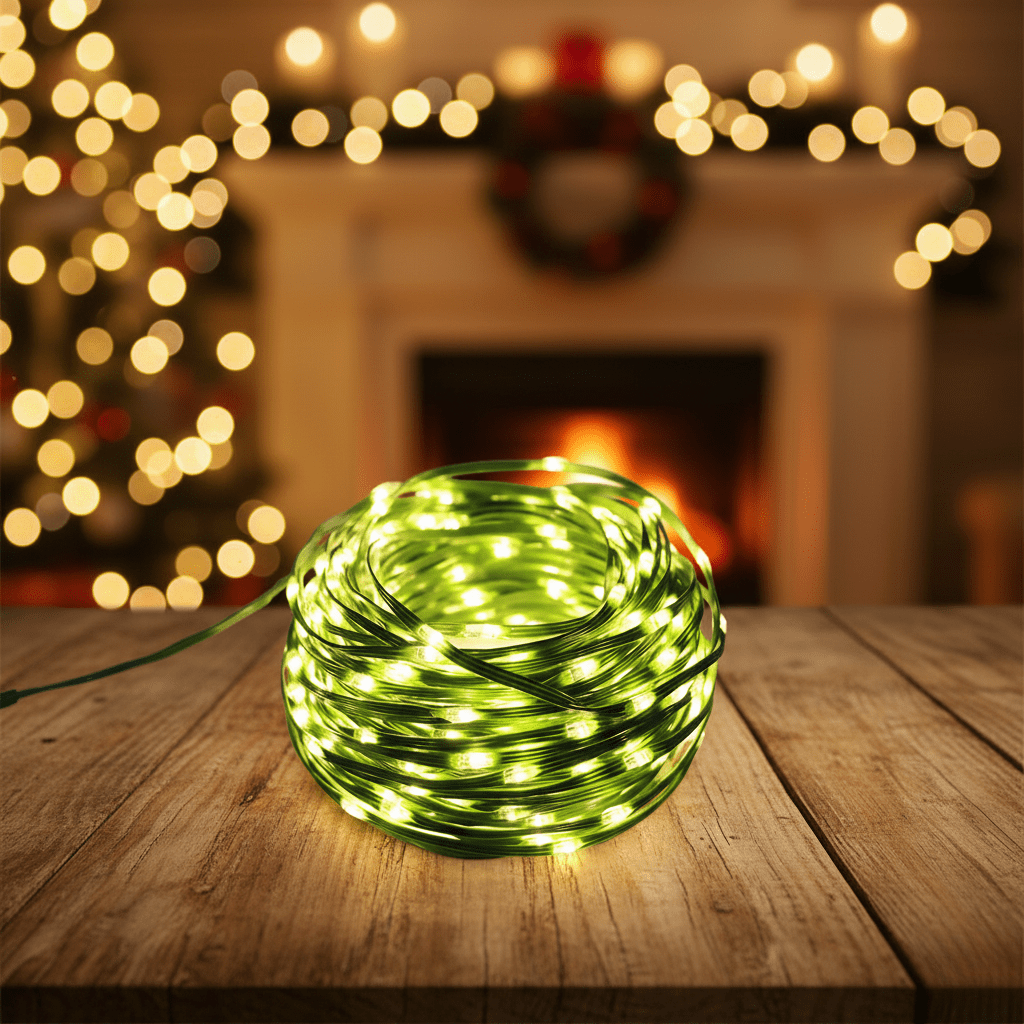 Warm LED String Lights for Stylish Outdoor and Garden Decoration