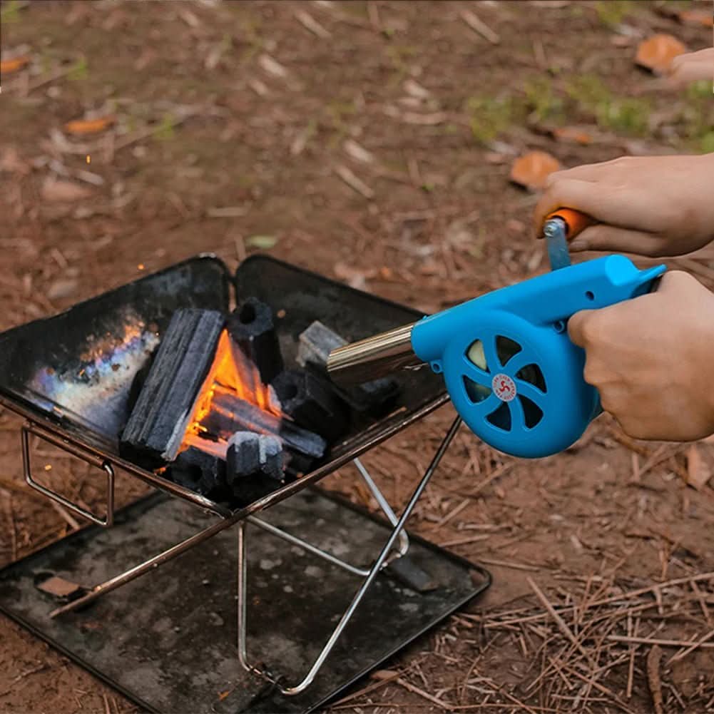 Portable Hand BBQ Fan for Easy Outdoor Grilling