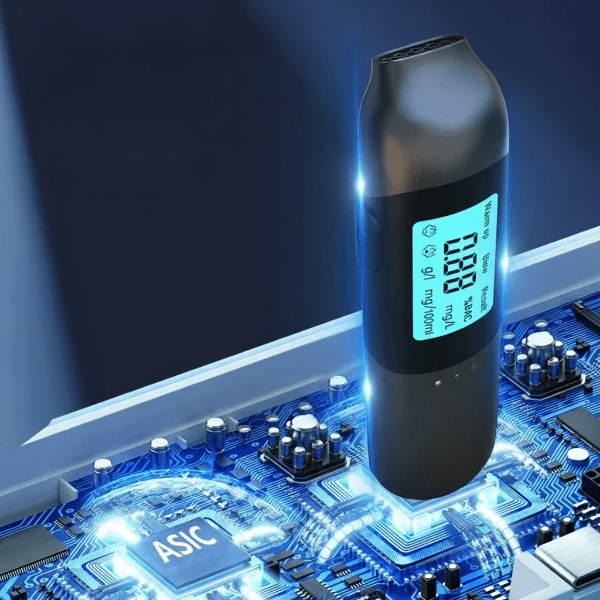 Instant Alcohol Tester with USB Charging & 3-Second Results
