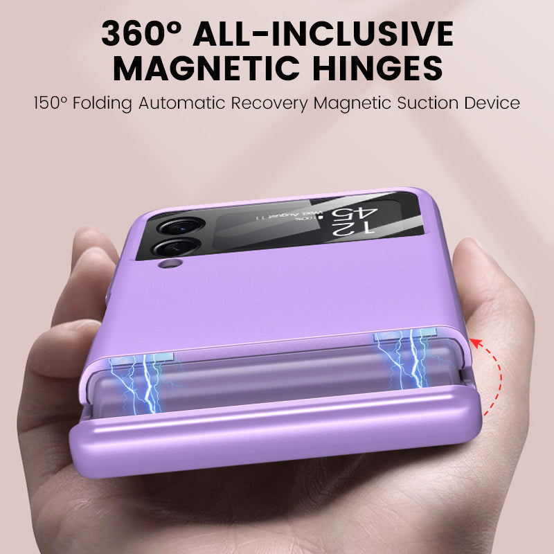 Luxurious Magnetic All-Inclusive Anti-Gravity Case For Samsung Galaxy Z Flip 3