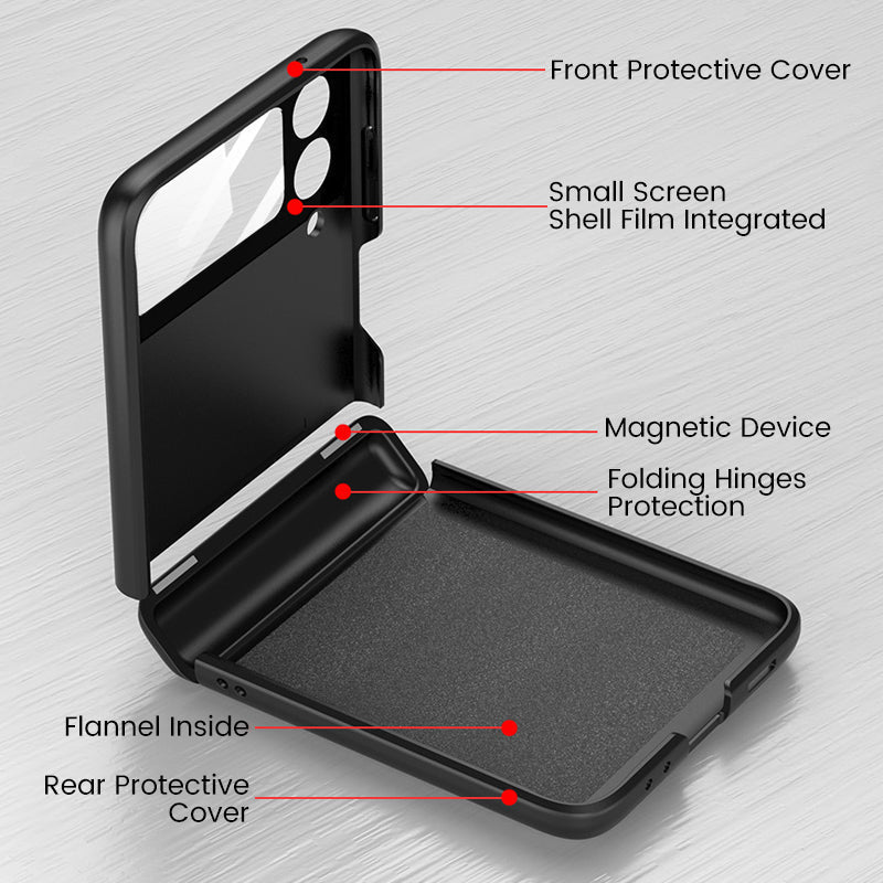 Luxurious Magnetic All-Inclusive Anti-Gravity Case For Samsung Galaxy Z Flip 3