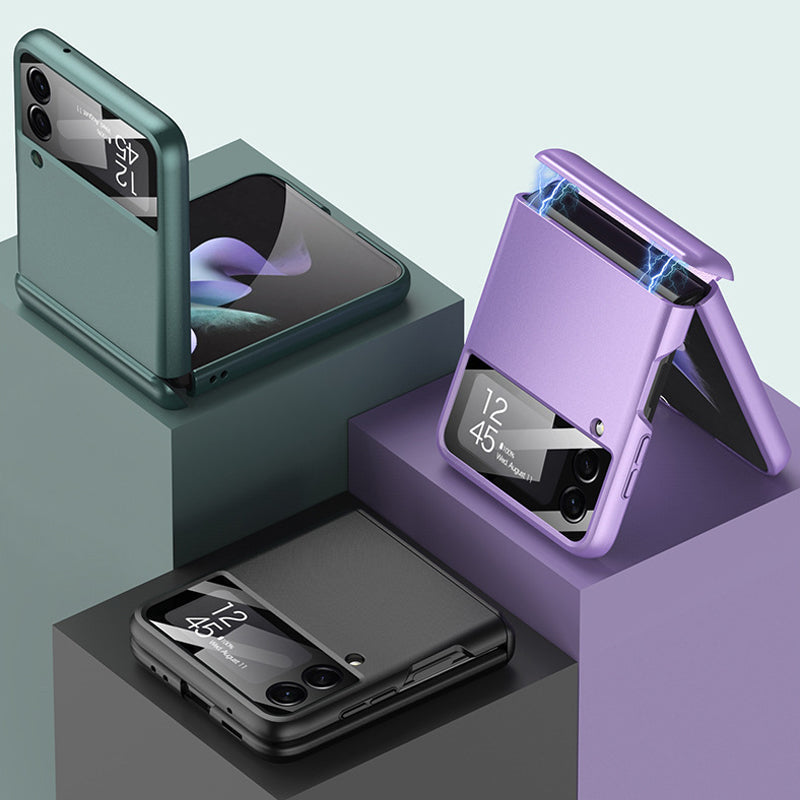 Luxurious Magnetic All-Inclusive Anti-Gravity Case For Samsung Galaxy Z Flip 3