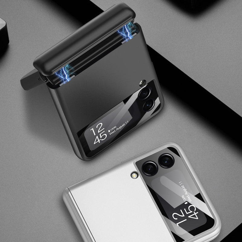 Luxurious Magnetic All-Inclusive Anti-Gravity Case For Samsung Galaxy Z Flip 3