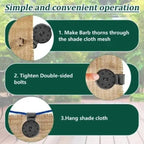 Garden Net Clips – Durable and easy for securing nets