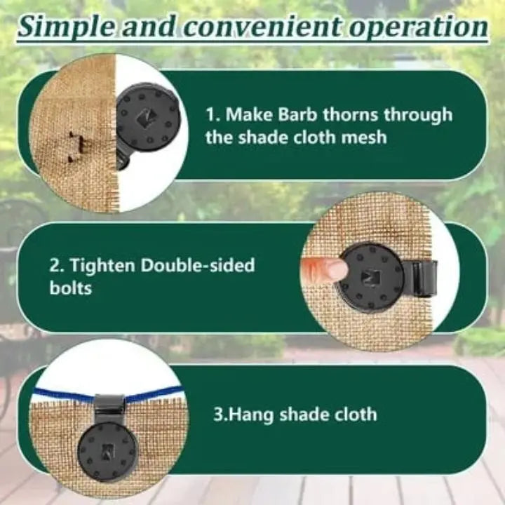 Garden Net Clips – Durable and easy for securing nets