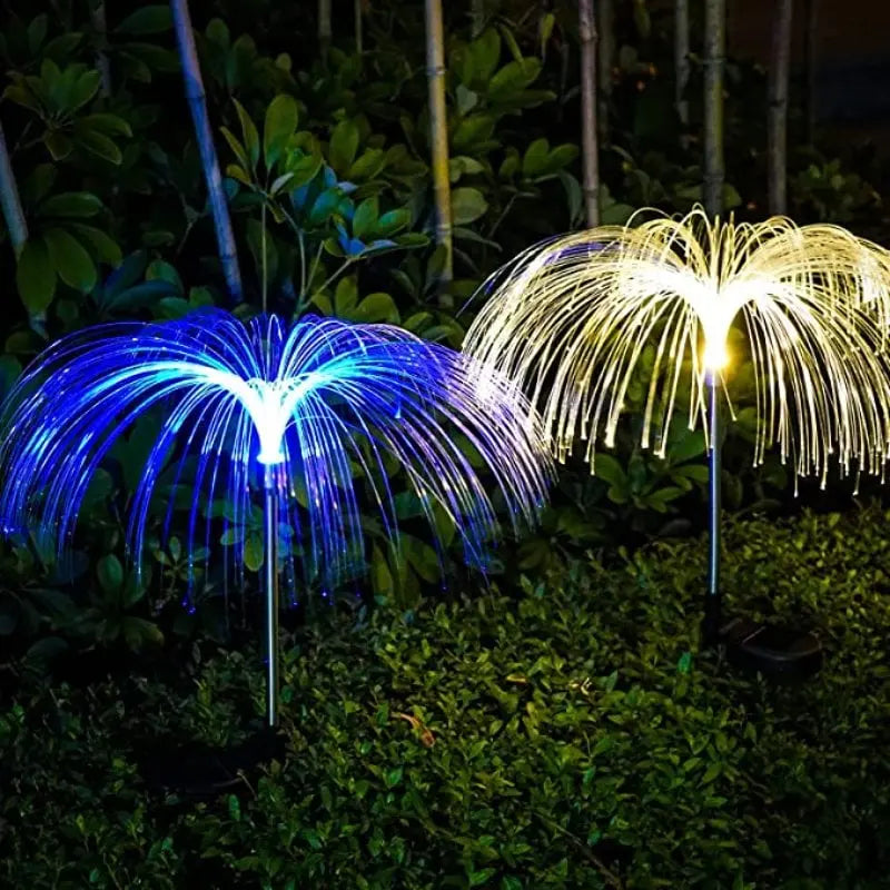 Garden Solar Fireworks Lamp – Glows like a floating jellyfish