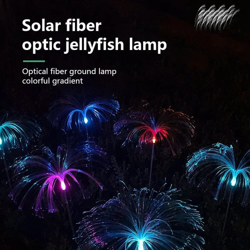 Garden Solar Fireworks Lamp – Glows like a floating jellyfish