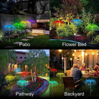 Garden Solar Fireworks Lamp – Glows like a floating jellyfish