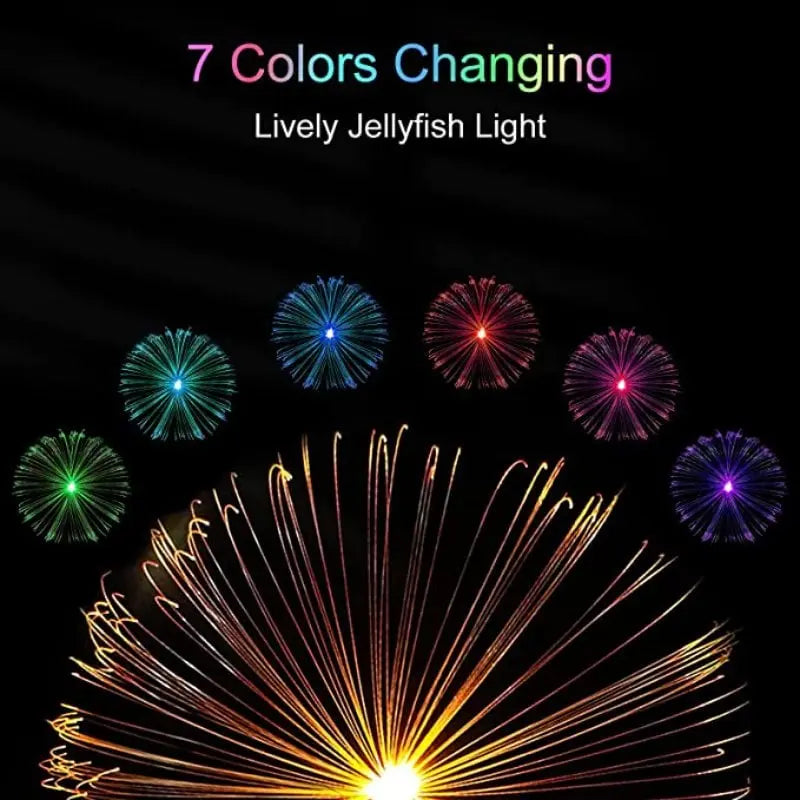 Garden Solar Fireworks Lamp – Glows like a floating jellyfish