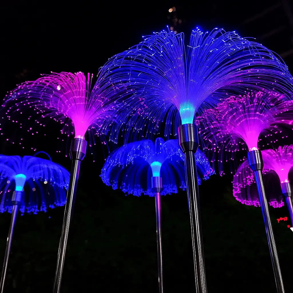 Garden Solar Fireworks Lamp – Glows like a floating jellyfish