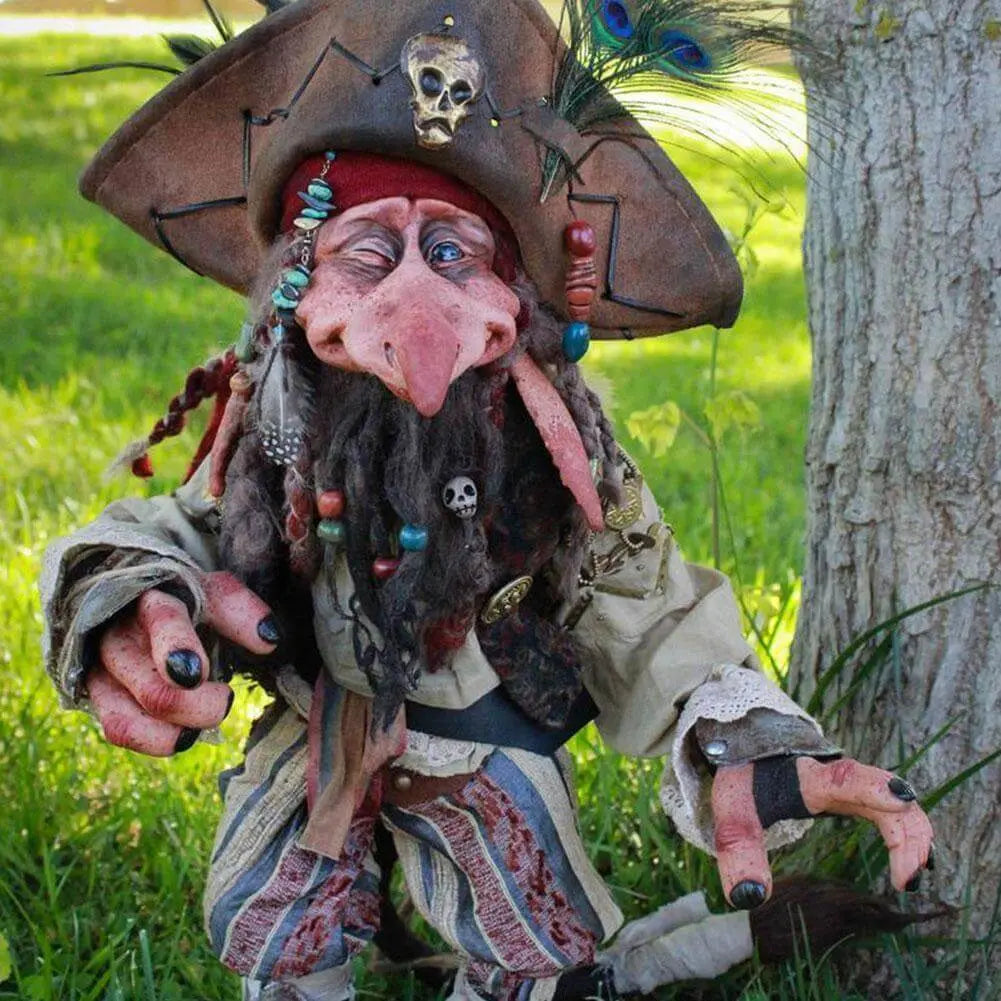 Charming garden statue made of resin for an inviting atmosphere