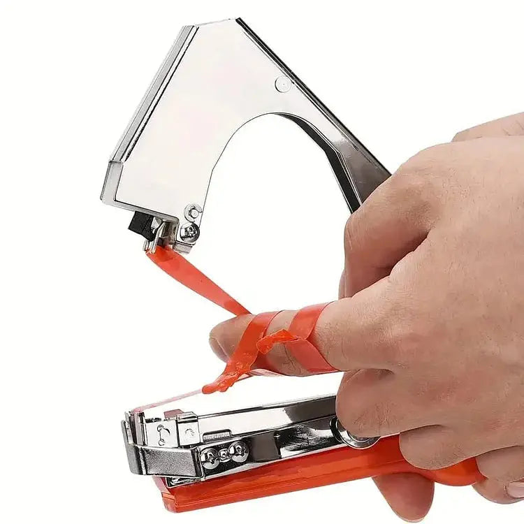 Garden Plant Tying Tool Set | 10 Rolls of Tape and 10,000 Staples