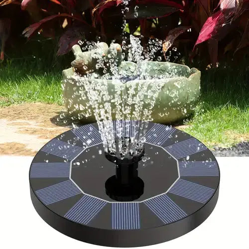 Solar-powered garden fountain – Beautiful ambiance without electricity