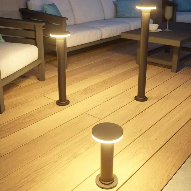 Weatherproof LED lawn light for garden and paths – Energy-saving & Modern design