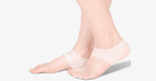 Silicone Gel Heel and Ankle Sock for Plantar Fasciitis
